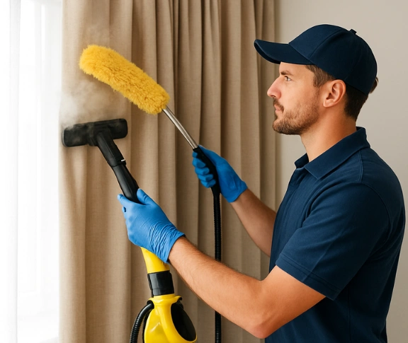 Trusted drapes cleaning technician Matty Curtain Cleaning fitzroy-vic QLD