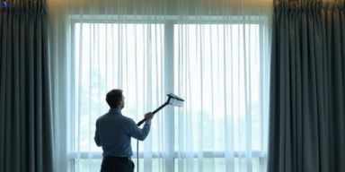 Commercial drapes cleaning service fitzroy-vic hotels offices