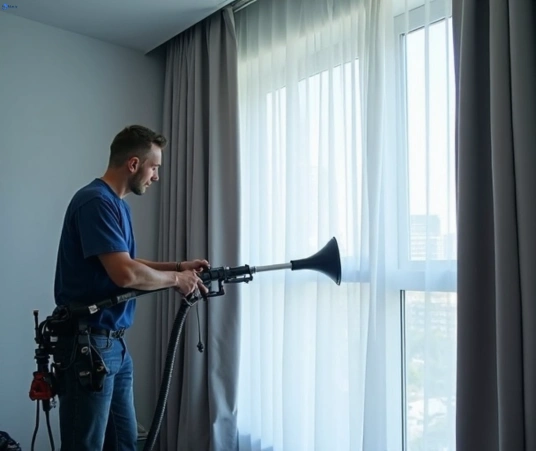 Professional drapes cleaning process tools Matty Curtain Cleaning fitzroy-vic