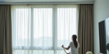 Delicate sheer drape cleaning fitzroy-vic Matty Curtain Cleaning