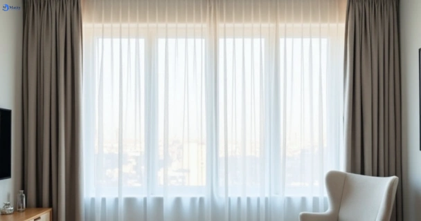 Restored vibrant drapes in fitzroy-vic QLD after Matty Curtain Cleaning